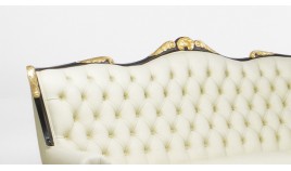 PT22000 Sofá Clásico estilo Napoleón disponible en 3, 2 y 1 Plazas