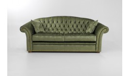 PT23100 Sofá cama clásico con acabado capitoné disponible en 3, 2 y 1 Plazas