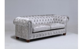 PT27000 Sofá clásico Chester con capitone en 3, 2 y 1 Plazas, disponible tambien con rinconera