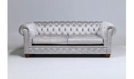 PT27000 Sofá clásico Chester con capitone en 3, 2 y 1 Plazas, disponible tambien con rinconera