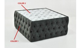 PT30000 Mesa de centro clásica con acabado capitoné