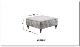 PT32000 Pouf clásico gran gama de colores a elegir