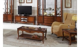 Mesa de Centro Clásica opción tapa cristal Ref H10017