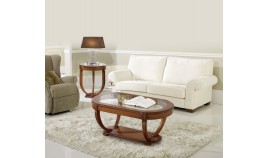 Mesa de Centro ovalada Clásica Ref H10031