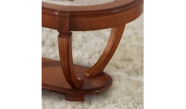 Mesa de Centro ovalada Clásica Ref H10031