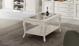 Mesa de Centro Clásica con opción tapa madera Ref H10047