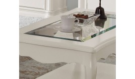 Mesa de Centro Clásica con opción tapa madera Ref H10047