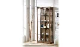 Vitrina 2 puertas con leds Ref H10147