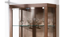 Vitrina 2 puertas con leds Ref H10147