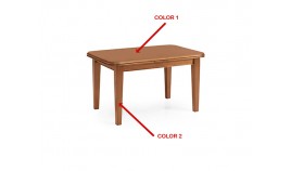 Mesa de Comedor Extensible fabricada en madera de Pino Ref MCJI10020
