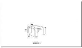 Mesa de Centro fabricada en madera de Pino Ref JI10031