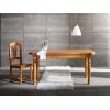 Mesa de Comedor Extensible fabricada en madera de Pino con patas torneadas Ref JI10021