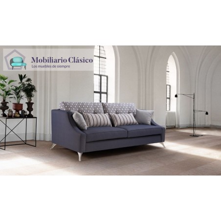 Sofá Clásico disponible en 4, 3, 2 y 1 Plazas Ref MCPT14000
