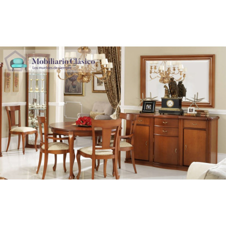 Conjunto aparador clásico con espejo Ref MCH10029