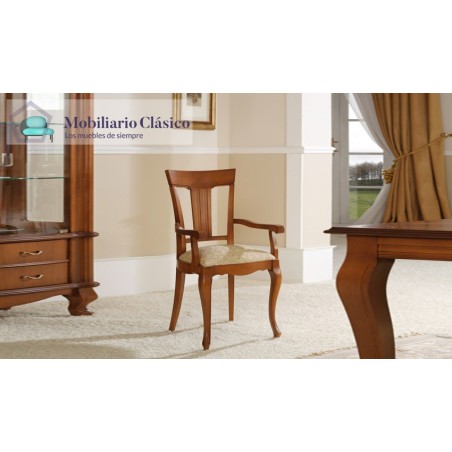 Silla de Comedor Clásica tapizada Ref MCH10003