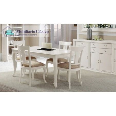 Silla de Comedor Clásica tapizada Ref MCH10049