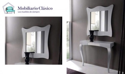 Conjunto Recibidor con Patas en Haya Ref MCL95000