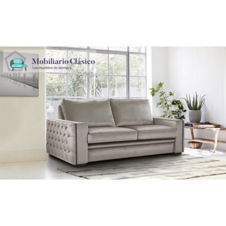 PT13300 Sofá clásico chaiselongue o rinconera disponible tambien en 4, 3, 2 y 1 Plazas