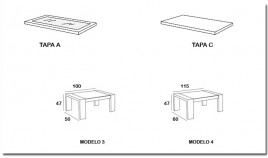 Mesa de Centro Elevable Ref H10088