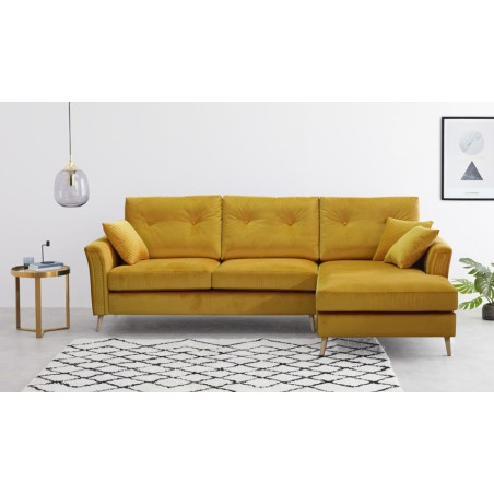 Sofá chaiselongue clásico, disponible tambien en 4, 3, 2 y 1 Plazas Ref MCPT41100