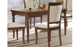 Mesa de Comedor extensible clásica en madera de Haya Ref MCR75000