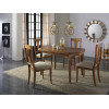 Mesa de Comedor extensible clásica en madera de Haya Ref MCR76000
