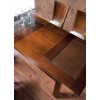 Mesa de Comedor extensible con posibilidad de tapa en madera o cristal Ref MCR74000