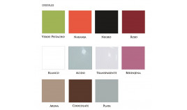 Mesa de centro elevable con posibilidad de tapa en madera o cristal Ref MCR36000