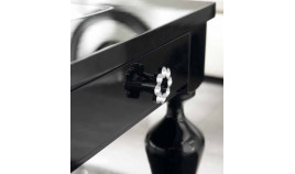 Mesa de centro con posibilidad de tapa en madera o cristal Ref MCR10000