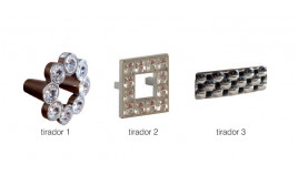 Mesa de centro con posibilidad de tapa en madera o cristal Ref MCR10000