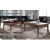 Mesa de centro elevable con posibilidad de tapa en madera o cristal Ref MCR14000