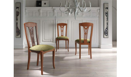 Silla de Comedor tapizada fabricada en madera de haya Ref MCR140000