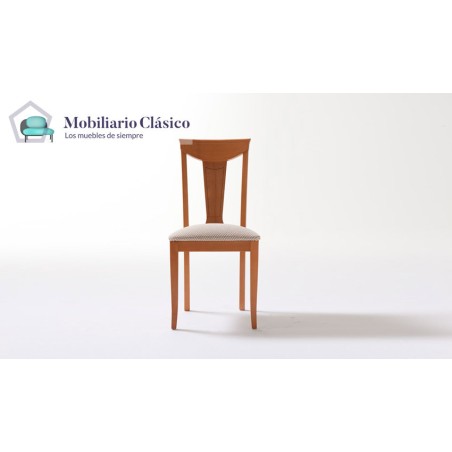 Silla de Comedor tapizada fabricada en madera de haya Ref MCR145000