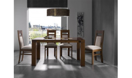 Silla de Comedor tapizada fabricada en madera de haya Ref MCR131000