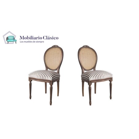Silla clásica de comedor fabricada en madera de haya Ref MCBU20000