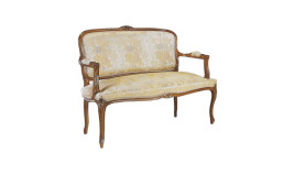 Sofá y sillón tapizado fabricado en madera Ref MCBU78000