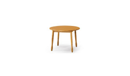 Mesa redonda fabricada en madera de Pino Ref MCJI10003