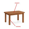 Mesa de Comedor Extensible en madera de Pino Ref MCJI10018