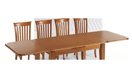 Mesa de Comedor Extensible en madera de Pino Ref MCJI10018