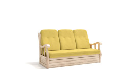 MCJI10035 Sofá Cama Nido de estilo provenzal fabricado en madera de pino