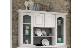 Aparador con librería fabricado en madera de Pino Ref MCJI10039