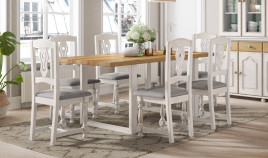 Silla provenzal fabricada en madera de pino