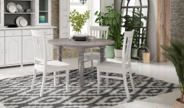 Silla provenzal fabricada en madera de pino Ref MCJI10042