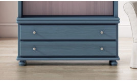 Librero provenzal fabricado en madera de Pino Ref MCJI10044