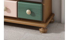 Mueble provenzal con cajones fabricado en madera de Pino Ref MCJI10046