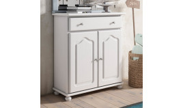 Mueble taquillón con espejo estilo provenzal Ref MCJI10048