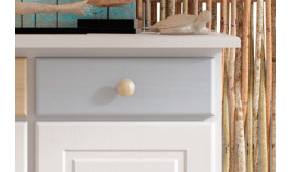 Taquillón estilo provenzal fabricado en madera de Pino Ref MCJI10050