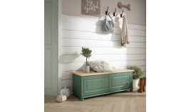 Arcón de madera estilo provenzal Ref MCJI10052