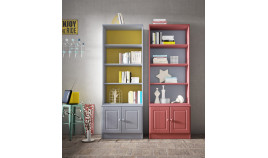 Librero fabricado en madera de Pino Ref MCJI10058