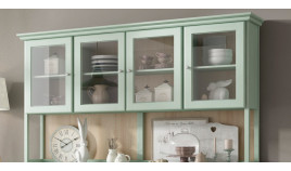 Aparador con alacena fabricado en madera Ref MCJI10059